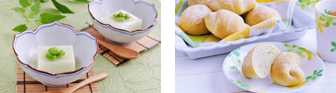 AD枝豆パウダーを使用した調理例の画像